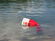 Chewy Buoy floating dog toy for swimming and fetch