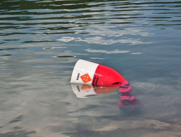 Chewy Buoy floating dog toy for swimming and fetch