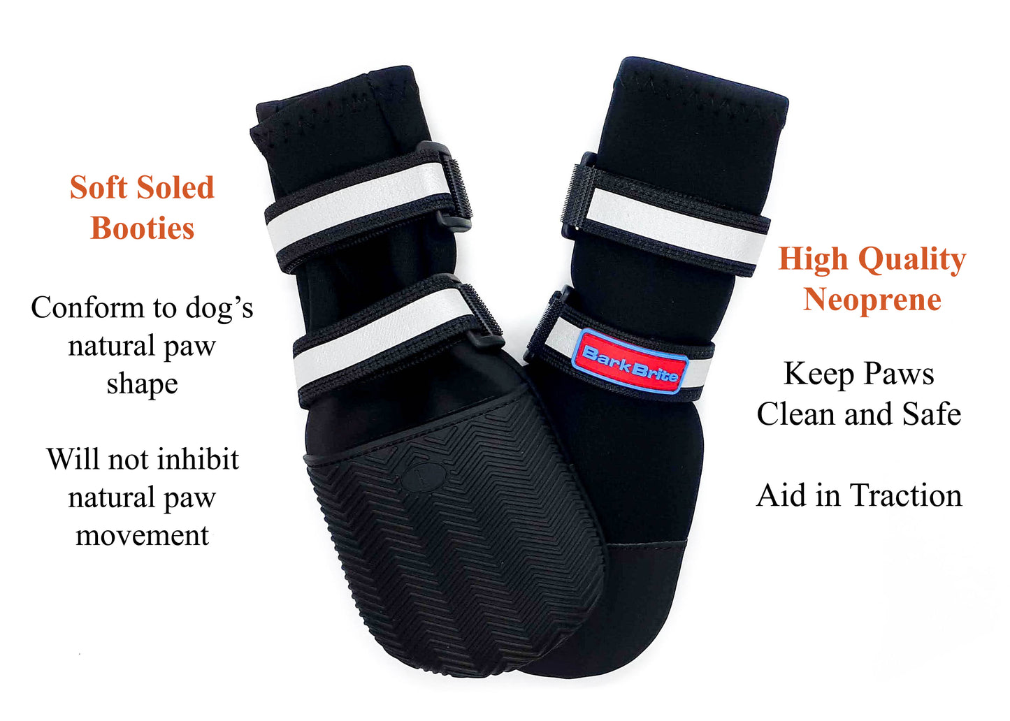 Bark Brite All-Season Neoprene Dog Booties