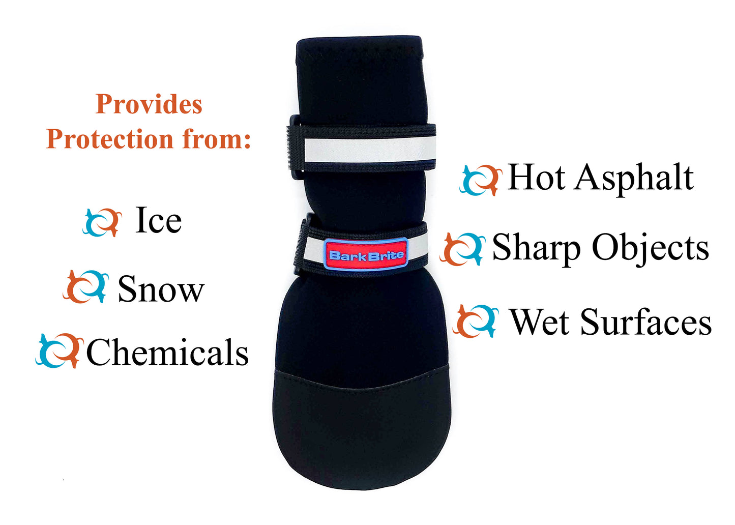 Bark Brite All-Season Neoprene Dog Booties