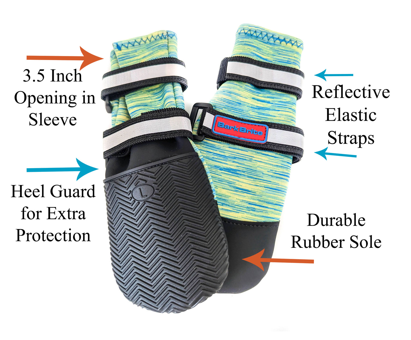 Bark Brite All-Season Neoprene Dog Booties