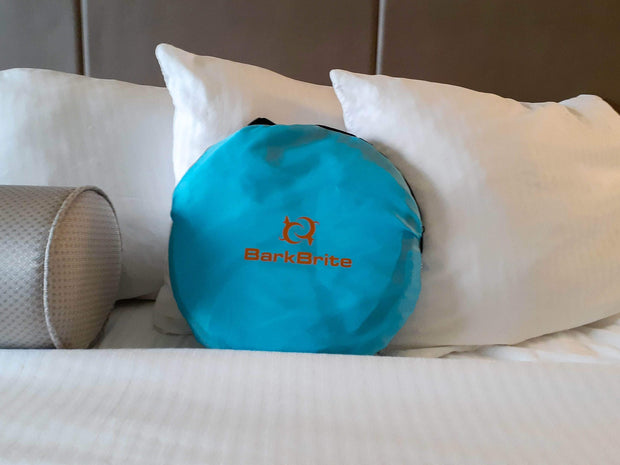 Portable Bark Brite collapsible dog travel crate