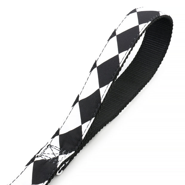 Close-up of Cape Lookout Dog Leash on outdoor trail