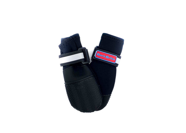 Protective Bark Brite all-season booties for dog paws