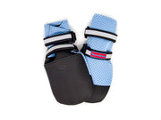 Lightweight neoprene dog boots with reflective straps